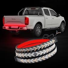 Led Ταινία Προειδοποιητική για Καρότσα και Πορτ Μπαγκαζ Φλας - Πορείας - Στοπ 150cm Κόκκινο - Πορτοκαλί