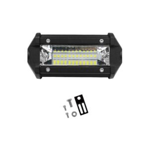 LED Αδιάβροχο Προβολάκι - Μπάρα Αλουμινίου 12V-24V 10cm 36W 12 SMD IP68 2880LM 60