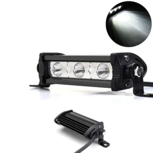 LED Αδιάβροχο Προβολάκι - Μπάρα Αλουμινίου 12V-24V 10cm 9W 3 SMD IP68 720LM 6000K