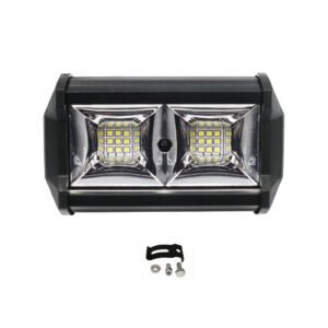 LED Αδιάβροχη Μπάρα Αλουμινίου 12V-24V 13cm 54W 18 SMD IP68 4320LM 6000K OYQP-0