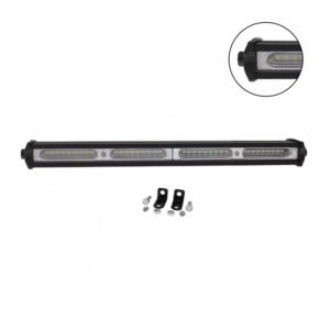 LED Αδιάβροχο Προβολάκι - Μπάρα Αλουμινίου 12V-24V 34cm 108W 36 SMD IP68 8640LM 6