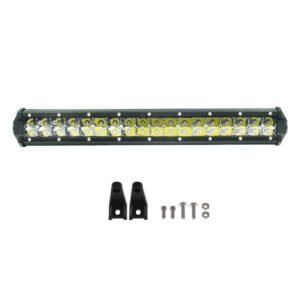 LED Αδιάβροχη Μπάρα Αλουμινίου 12V-24V 38cm 108W 36 SMD IP68 8640LM 6000K OYQP-0