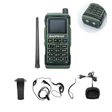 Ασύρματος Φορητός Πομποδέκτης vhf uhf 5w 1 τμχ baofeng bf uv17 Πράσινο