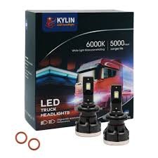 Led Λάμπες Αυτοκινήτου - Φορτηγού H7 12V-24V CANBUS 80W 6500K 8000LM 2 X 40W D9K-H7