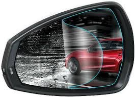 Προστατευτικές Αντιθαμβωτικές Μεμβράνες για Καθρέπτες Αυτοκινήτου 10x15 cm Σετ 2τμχ