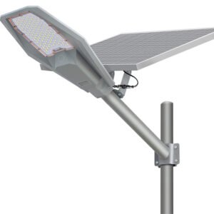 Led Αδιάβροχο Ηλιακό Φωτιστικό Δρόμου 200W 2600LM με Βάση Στήριξης-Φωτοκύτταρο και Τηλεχειριστήριο MJ-XJ802