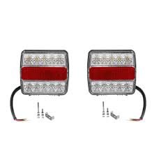 Σετ LED Αδιάβροχα Φώτα Τρέιλερ 12V με Βίδες 2τμχ