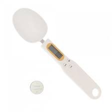 Κουτάλι Μεζούρα Ακριβείας με lcd Οθόνη 0.1gr/0.5kg Λευκή ΤΥ 16