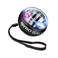 Power Wrist Μπάλα Ενδυνάμωσης Χεριού με LED Φωτισμό 0.268kg σε Μαύρο Χρώμα