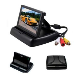 Αναδιπλούμενη Οθόνη 4.3" TFT 12V-24V για Ταμπλό Αυτοκινήτου-Φορτηγού Universal