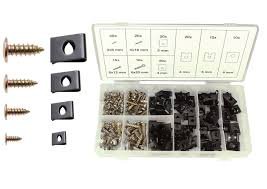 Σετ Βίδες και Κλιπ Τύπου U 170τμχ