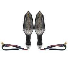 Φλάς μηχανής LED 12 SMD Πορτοκαλί 12V IP65 0050 2 τμχ