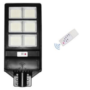 Led Αδιάβροχο Ηλιακό Επιτοίχιο Φωτιστικό 300W 51840LM με Ανιχνευτή Κίνησης Rixme RL.WZ-300W