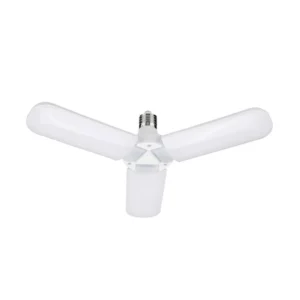 LED Λάμπα Πτυσσόμενη 45W με 3 Πτερύγια E27 Ψυχρό Λευκό 220V 3000LM RZ-0049
