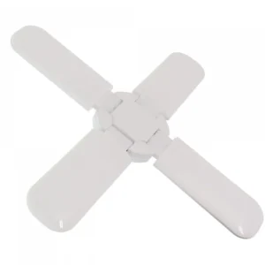 LED Λάμπα Πτυσσόμενη 60W με 4 Πτερύγια E27 Ψυχρό Λευκό 220V 4000LM RZ-0050