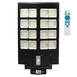 Led Αδιάβροχο Ηλιακό Επιτοίχιο Φωτιστικό 320W 51200LM με Ανιχνευτή Κίνησης Rixme RZ-0089-320W
