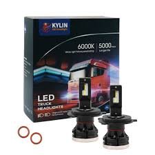 Led Λάμπες Αυτοκινήτου - Φορτηγού H4 12V-24V CANBUS 80W 6500K 8000LM 2 X 40W D9K-H4