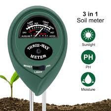 Μετρητής PH & Υγρασίας Εδάφους για Φυτά Soil Meter