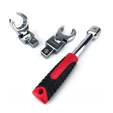 Σετ Κλειδιά Σπαστά Γερμανοπολύγωνα ανοιχτά με Λαβή Χειρός 9 τμχ HC-9