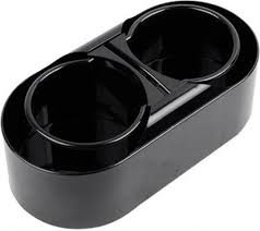 Ποτηροθήκη Αυτοκινήτου 2 Θέσεων με Αυτοκόλλητη Ταινία Carsun LA-306