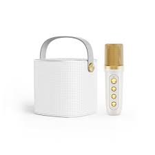 mini Σύστημα karaoke με Ασύρματο Μικρόφωνο bluetooth tf usb aux ys 101 Λευκό