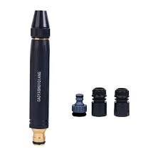 Σετ Πιστόλι Ποτίσματος Εκτοξευτήρας Νερού Μεταλλικός για Λάστιχο Κήπου με Ταχυσυνδέσμους 1/2" 4 τμχ cx 47