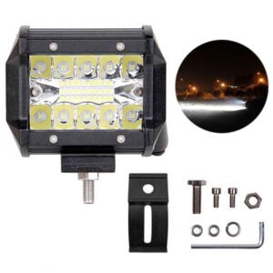 LED Αδιάβροχος Προβολέας Αλουμινίου 12V-24V 10cm 60W 20 SMD IP68 4800LM OYQP-003