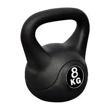 Kettlebell από PVC 8kg 25566-33 Μαύρο