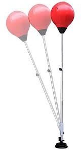 Παιχνίδι - Σάκος του Μποξ με Επιστροφή και Γάντια με Βεντούζα 90 - 120cm HW-0060