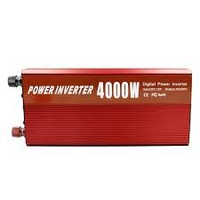 Inverter Αυτοκινήτου Τροποποιημένου Ημιτόνου 4000W για Μετατροπή 12V DC σε 220V AC HL